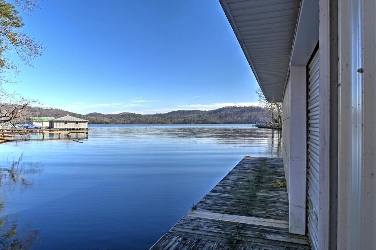 Paradise Cove Cabin With Boathouse And Dock Гантерсвилл Экстерьер фото